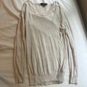 Speckled sweater
